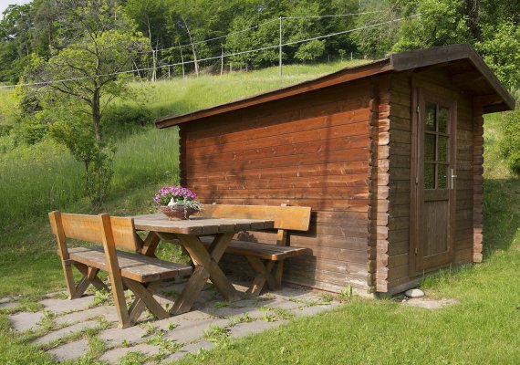 Mittagessen im Freien